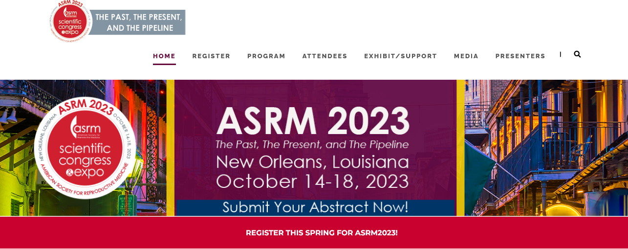 ASRM Scientific Congress & Expo Fairfax Surrogacy