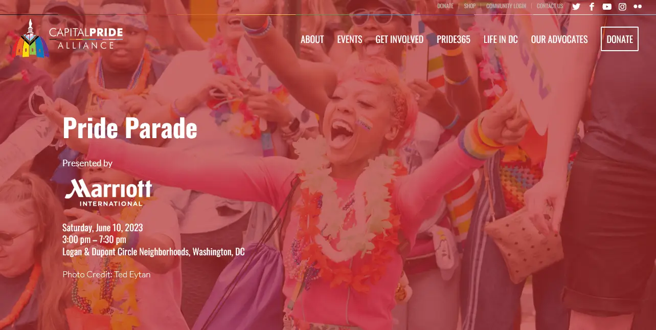 capital pride parade